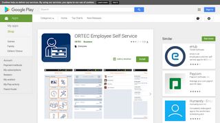 ORTEC Employee Self Service - Apps on Google Play