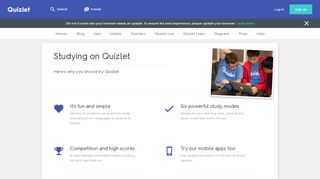 For Students | Quizlet