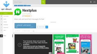 Nextplus 2.4.5 for Android - Download