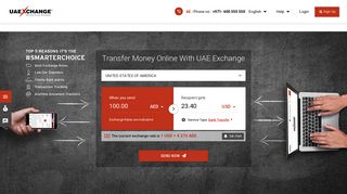 Transfer Money Online, Send Money Online | UAE Exchange UAE