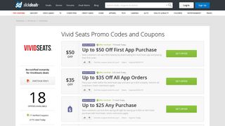 vivid seats new customer promo code