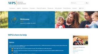 Customers | WPS Health Insurance