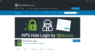 WPS Hide Login | WordPress.org
