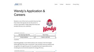 Wendys Application - Wendys Careers - (APPLY NOW)