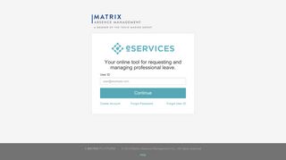 online matrix account matrix absence management