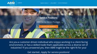 Service Positions - Careers | ABM