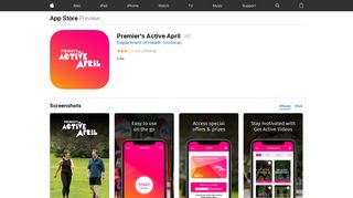 Premier's Active April on the App Store - iTunes - Apple