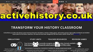 ActiveHistory: Online History Simulations, Lessons and Worksheets for ...