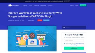How to add Google Invisible reCAPTCHA Plugin to WordPress