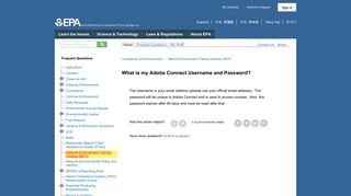 What is my Adobe Connect Username and Password? – Compliance ...