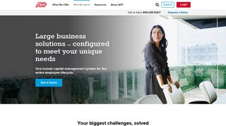 Large Business Payroll and HR Solutions - ADP
