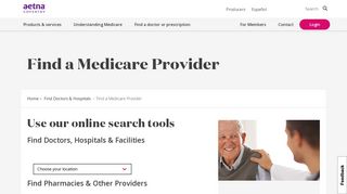 Find a Medicare Provider | Aetna Coventry Medicare
