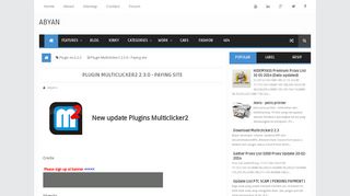 Plugin Multiclicker2 2.3.0 - Paying site ~ abyan