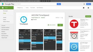 AECOM TimeSpeed - Apps on Google Play