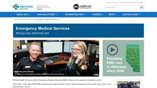 Emergency Medical Services | Alberta Health Services