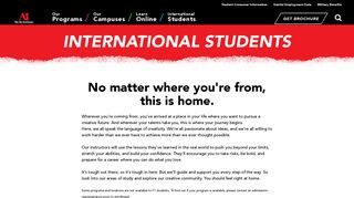 International Students | The Art Institutes