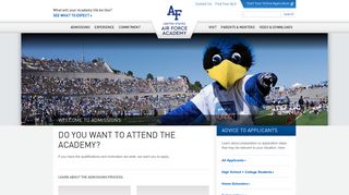 usafa admissions login
