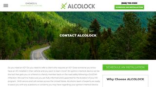 Contact Us | ALCOLOCK
