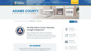 Adams County - Be Ready Nebraska