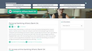 Allianz Bank SA – Internet Banking