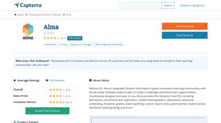 Alma Reviews and Pricing - 2019 - Capterra