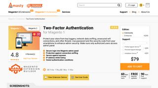 Magento Two-Factor Authentication - Magento Secure Login - Amasty