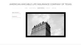 Agent Portal - American Amicable Life Insurance Company of Texas