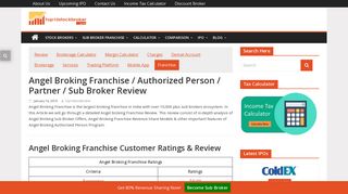 broking franchise authorized