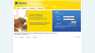 Navigator Login - App Support - Aviva