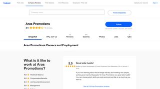 Aras Promotions Careers and Employment | Indeed.com