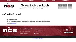 Find athletic schedules at arbiterlive.com - Newark City Schools