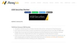 ASB Securities Review - MoneyHub NZ | Compare & Save | 100 ...