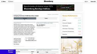 ASB Securities Limited: Private Company Information - Bloomberg