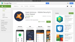 Avast Antivirus – Mobile Security & Virus Cleaner - Apps on Google Play