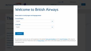 bonus Avios - British Airways