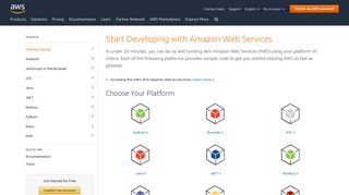 Getting Started - AWS - Amazon.com