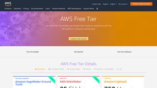 AWS Free Tier - AWS - Amazon.com