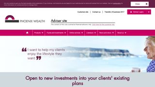 Phoenix Wealth | Adviser Website | Welcome to Phoenix | Phoenix ...