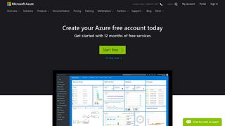 Create your Azure free account today | Microsoft Azure