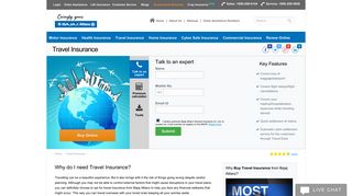 Travel Insurance | Buy International Travel Insurance ... - Bajaj Allianz