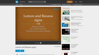 Lemon and Banana signs - SlideShare