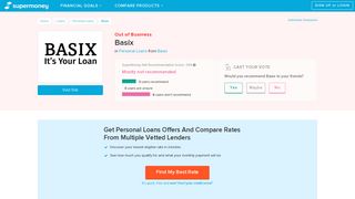 Basix Reviews - Personal Loans - SuperMoney