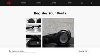 Register your Beats - Beats by Dre (UK)