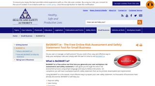 BeSMART.ie - Health and Safety Authority