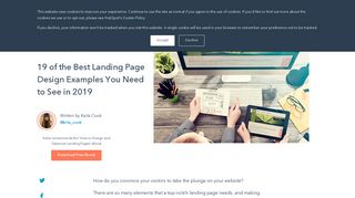 19 of the Best Landing Page Design Examples You Need to See in 2018