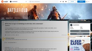 [BF4] How to log in to Battlelog UI with Xbox 360 credentials ...
