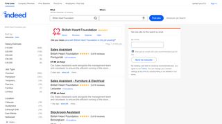British Heart Foundation Jobs - January 2019 | Indeed.co.uk