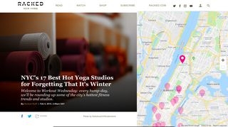 NYC's 17 Best Hot Yoga Studios for Forgetting That It's Winter