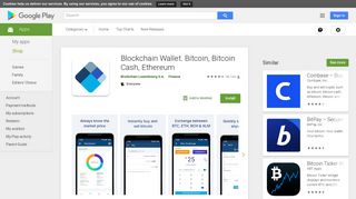 Blockchain Wallet. Bitcoin, Bitcoin Cash, Ethereum - Apps on ...