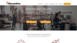 Bloomfire: Best in Class Knowledge Sharing Platform